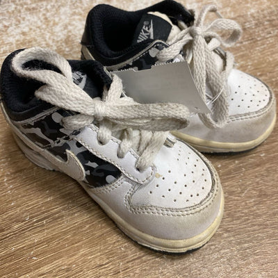 Nike - Baby Shoes - MSRP $65: White/Grey Camo-infant-5T