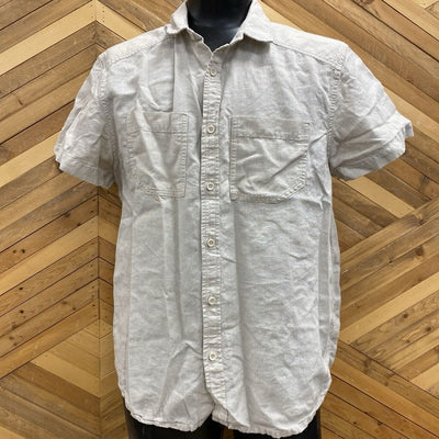 Arc'teryx - Men's Tyhee S/S Button Up Shirt - MSRP $120: beige-men-LG