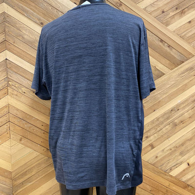 Head - Men's Athletic T-Shirt: Grey-men-XL