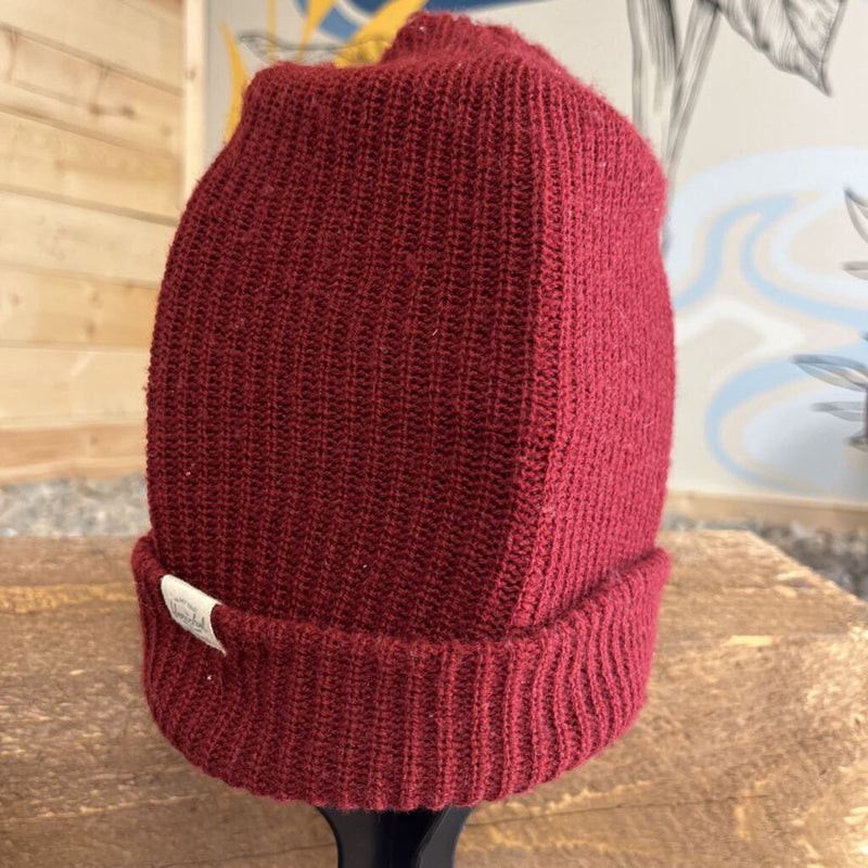 Herschel- knit toque- MSRP $30: Dark Red -unisex-Adult