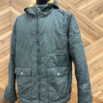 Billabong - Men's Fleece-Lined Winter Jacket - MSRP comp $120: green-men-MD