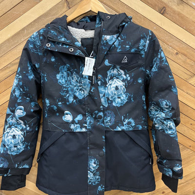 Ripzone- insulated winter jacket- MSRP $140: Teal Black -children-MM Y