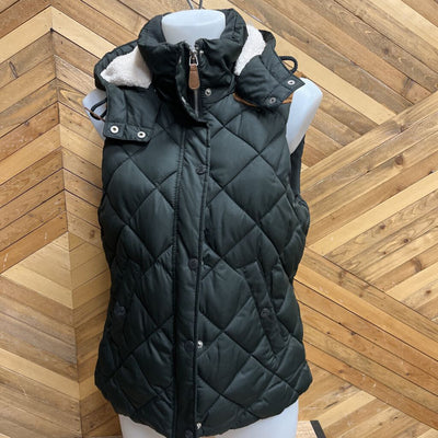 H&M - insulated vest- MSRP comp $50: Green -women-MD